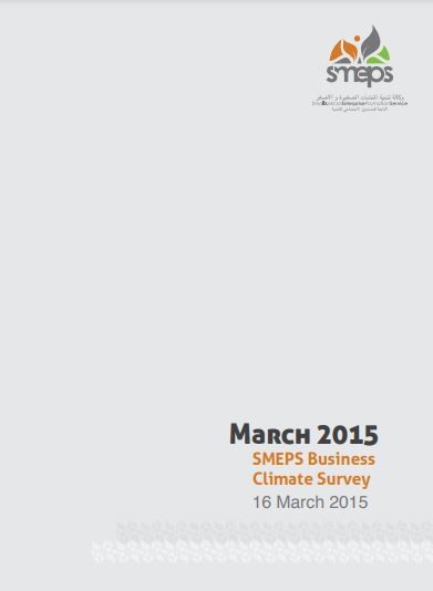 مسح مناخ الأعمال SMEPS - مارس 2015